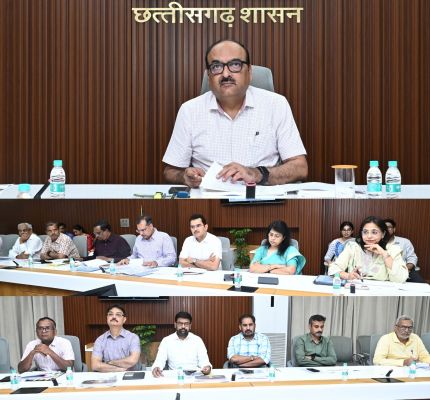छत्तीसगढ़ में पीएमजीएसवाय की उच्च स्तरीय समीक्षा, मुख्य सचिव ने दिए नई बसाहटों को सड़कों से जोड़ने के निर्देश