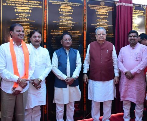 मुख्यमंत्री विष्णु देव साय की ने राजनांदगांव में 510 करोड़ रुपये से अधिक लागत के 333 विकास कार्यों का किया लोकार्पण-भूमिपूजन