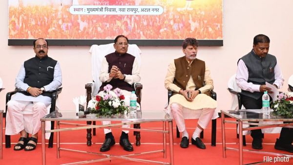राज्यपाल से मुलाकात के बाद मुख्यमंत्री साय ने आज बुलाई विधायकों की बैठक