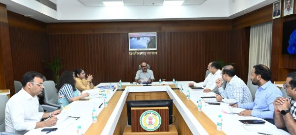 मुख्य सचिव विकासशील की अध्यक्षता में प्रधानमंत्री आवास 2.0 लैंड टॉक्स फोर्स की बैठक सम्पन्न