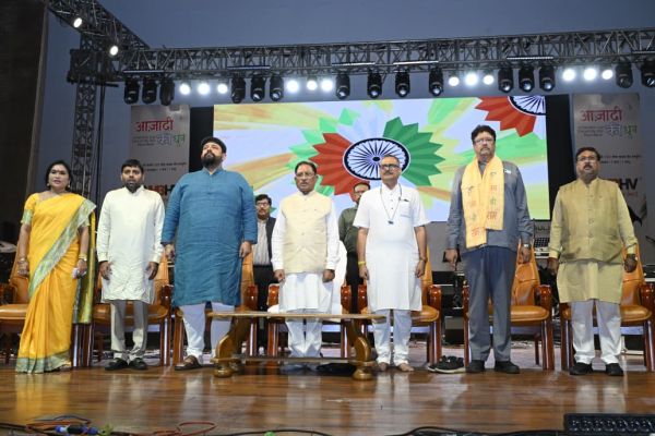 &lsquo;आजादी की धुन&rsquo; स्वतंत्रता सेनानियों के त्याग और बलिदान को स्मरण करने का सुनहरा अवसर : मुख्यमंत्री विष्णु देव साय