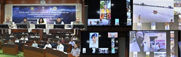 सचिव शम्मी आबिदी की अध्यक्षता में 33 जिलों में बाढ़ मॉक ड्रिल, मंत्रालय से हुई निगरानी
