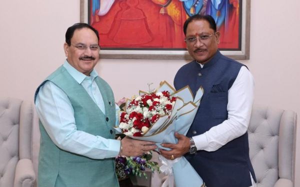 मुख्यमंत्री ने केंद्रीय स्वास्थ्य मंत्री जे.पी. नड्डा से की मुलाकात, छत्तीसगढ़ में स्वास्थ्य सेवाओं के विस्तार और सुदृढ़ीकरण को लेकर हुई चर्चा
