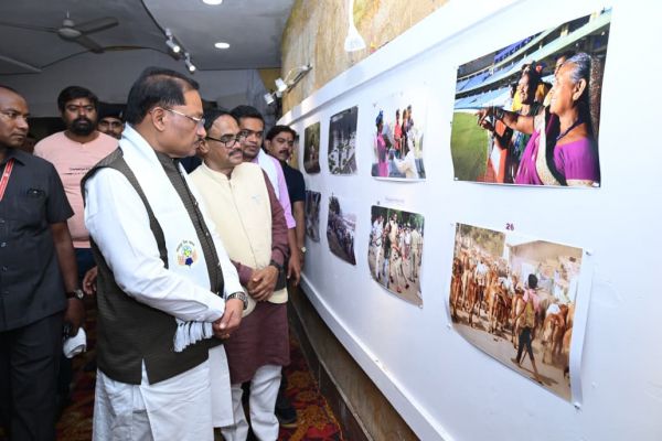 मुख्यमंत्री विष्णुदेव साय &lsquo;दृश्य संवाद 2026&rsquo; के समापन समारोह में हुए शामिल