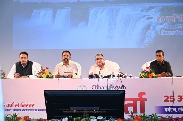 छत्तीसगढ़ में पर्यटन विभाग का रोडमैप तैयार: मंत्री राजेश अग्रवाल बोले- नवा रायपुर में फिल्म सिटी का निर्माण जारी