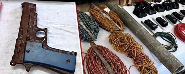कोंडागांव में नक्सलियों के खिलाफ बड़ी कार्रवाई, जंगल से पिस्टल, बारूद और वॉकी-टॉकी बरामद