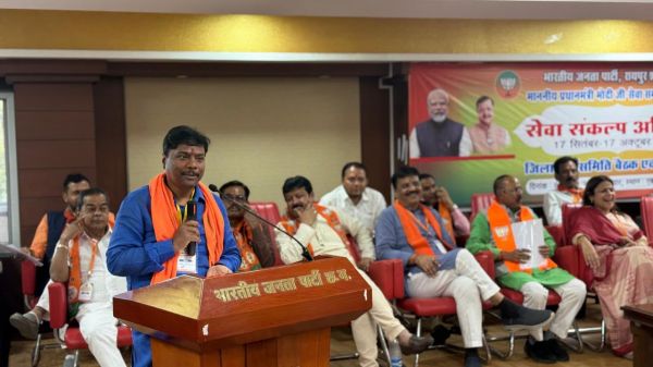 भाजपा रायपुर जिला कार्यसमिति की बैठक में सेवा संकल्प अभियान की रणनीति, 13 कार्यक्रम होंगे आयोजित