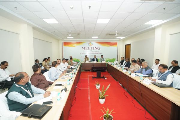 नवा रायपुर में राज्य निर्वाचन आयुक्तों की बैठक, EVM मैनेजमेंट सिस्टम और बेस्ट प्रैक्टिसेज पर चर्चा