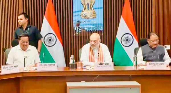महानदी विवाद के समाधान की दिशा में बड़ी पहल: केंद्रीय गृह मंत्री अमित शाह की अध्यक्षता में सीएम साय-माझी की हाईलेवल बैठक