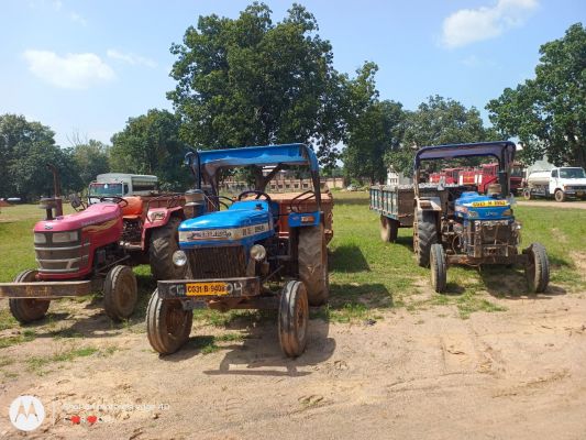 GPM में अवैध खनिज परिवहन पर कार्रवाई, रेत-पत्थर से भरे 6 ट्रैक्टर जब्त
