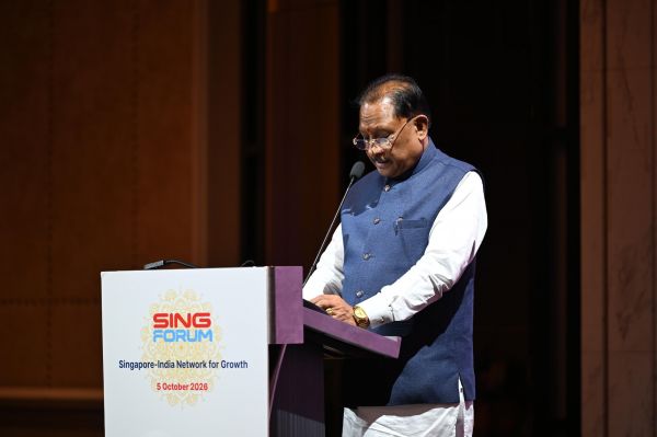 SING FORUM के मंच से ग्लोबल इन्वेस्टर्स को CM साय का आमंत्रण, छत्तीसगढ़ में बेहतर नीतियों और सहयोग का दिया भरोसा