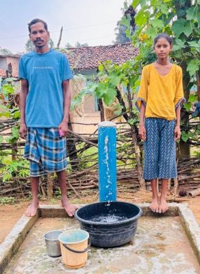 &lsquo;हर घर जल&rsquo; से बदली डांडजमड़ी की तस्वीर, 90 घरों में शुरू हुई नल से पेयजल आपूर्ति