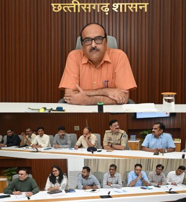 नवा रायपुर में भारत-जिम्बाब्वे महिला T-20 सीरीज की तैयारी तेज, मुख्य सचिव ने की व्यवस्थाओं की समीक्षा