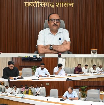 राष्ट्रपति द्रौपदी मुर्मू का दो दिवसीय छत्तीसगढ़ दौरा : तैयारियों को लेकर मुख्य सचिव ने ली हाईलेवल बैठक, अधिकारियों को दिए आवश्यक निर्देश