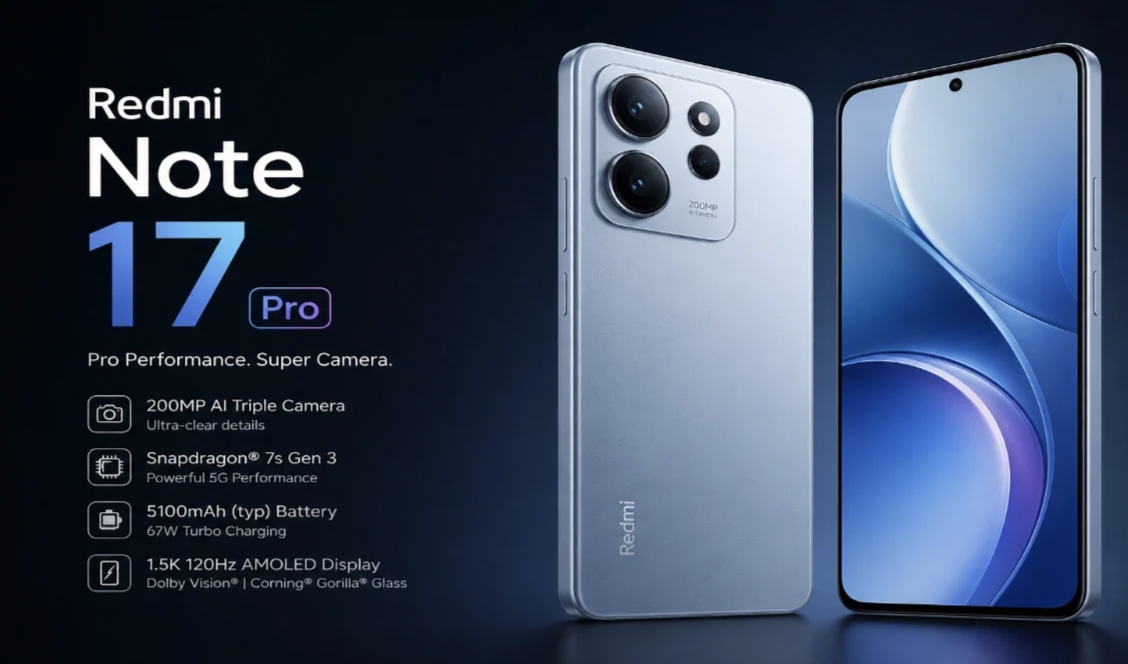 Redmi Note 17 Pro को मिला 3C सर्टिफिकेशन, 67W फास्ट चार्जिंग के साथ जल्द होगा धमाका