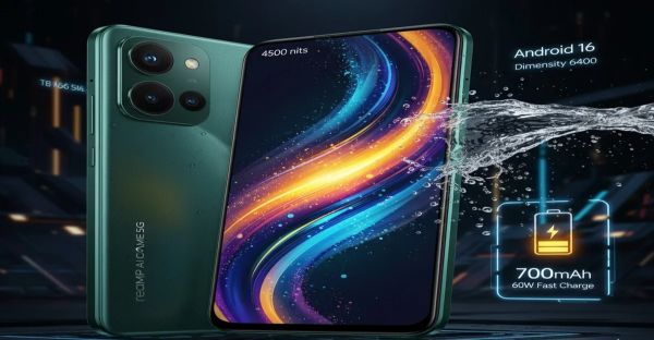 Realme 16 5G लीक : 7000mAh की विशाल बैटरी और Android 16 के साथ मार्केट में मचेगी खलबली